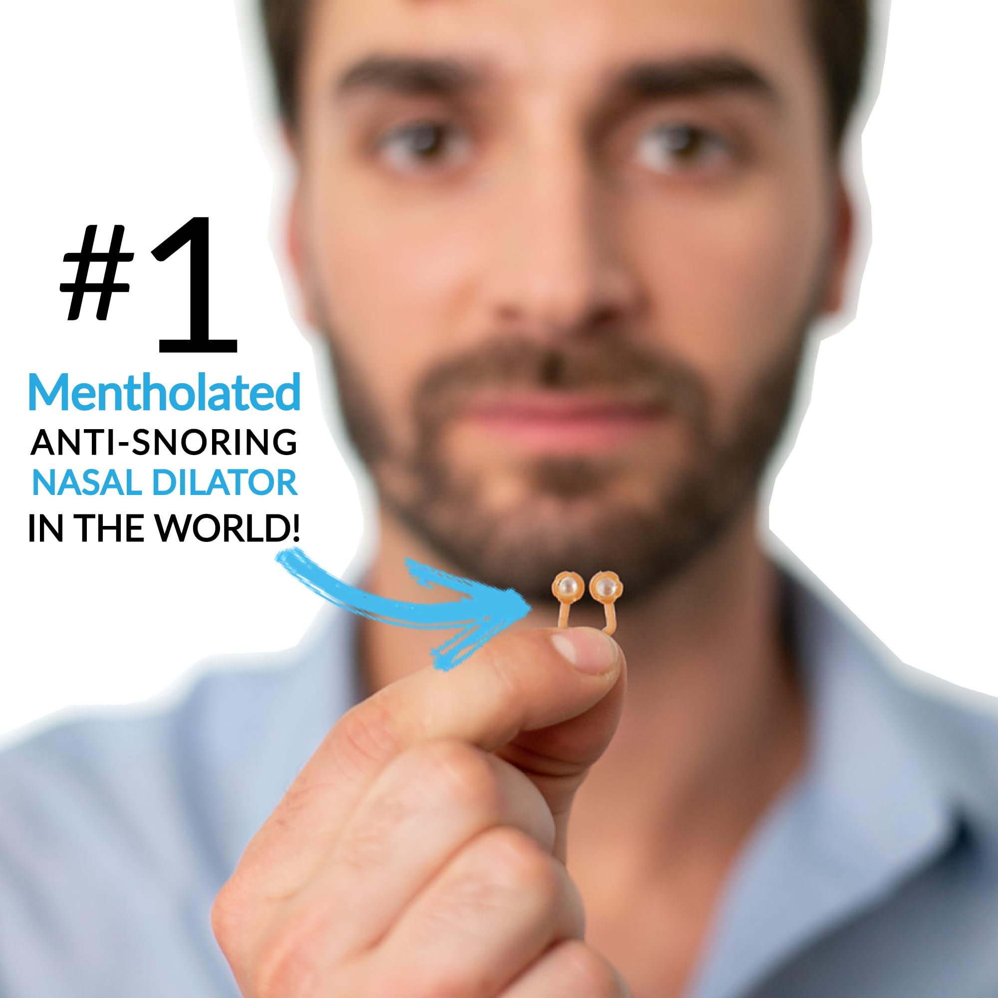 Vapor Soothers Mentholated Nasal Dilators for Breathing, Instant Nasal Congestion Relief, Nose Clips for Snoring, Nasal Dilators