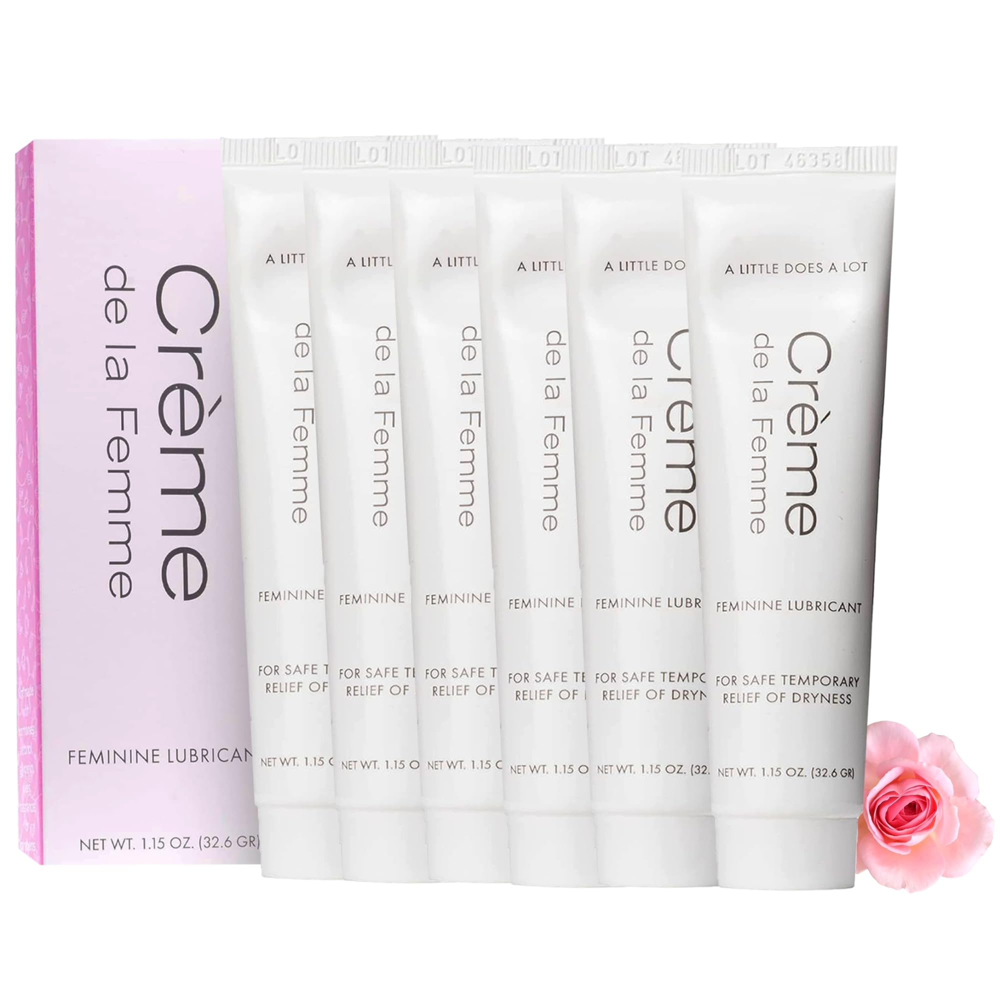 Crme De La Femme Daily Vaginal Moisturizing Cream for Long-Lasting Relief from Feminine Dryness Chemical & Hormone Free, Fragran