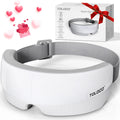 TOLOCO Eye Massager with Heat, FSA/HSA Eligible Eye Mask Massager for Migraines with Bluetooth Music, Face Massager for Eye Stra