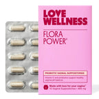 Love Wellness Flora Power | Vaginal Probiotic Suppositories with Vitamin C for Vaginal Health | Vaginal Suppository for Healthy 
