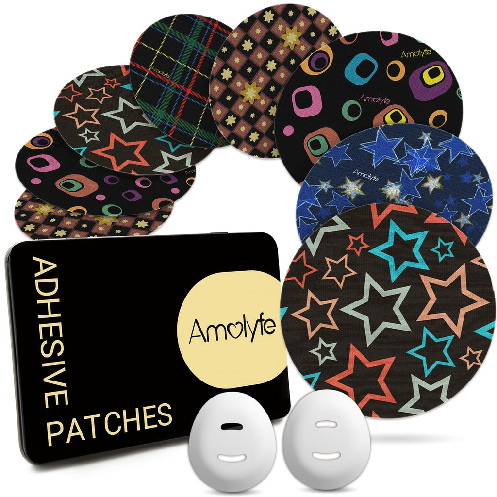 Amolyfe - Dexcom G7 Adhesive Patches,20-Pack Dexcom Stelo Overpatches ...