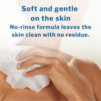 McKesson Washcloth Wipes for Adults, Scented (3 Pack, 288 Washcloths) Disposable Wash Cloths for Body - No-Rinse Formula with Sn