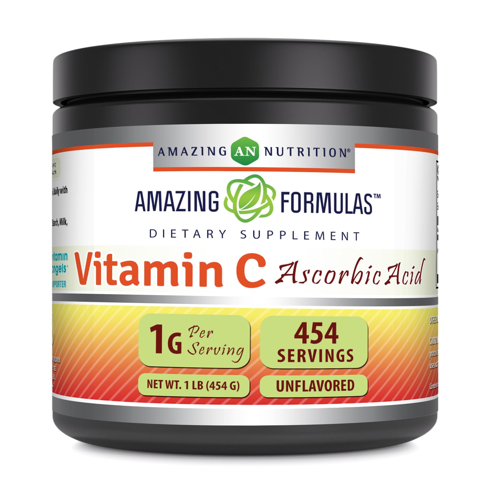 Amazing Formulas Vitamin C Supplement (Non-GMO, Vegan) - Promotes Immune Function* - Supports Healthy Aging* - Supports Overall 