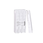 McKesson Wound Measuring Guide Ruler, Non-Sterile, Paper, 6 in, 50 count