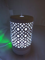 EcoGecko Ceramic Essential Oil Aroma Air Freshener Diffuser, Ultrasonic Diffusing Cool Mist Humidifier with Timers for Office Ho