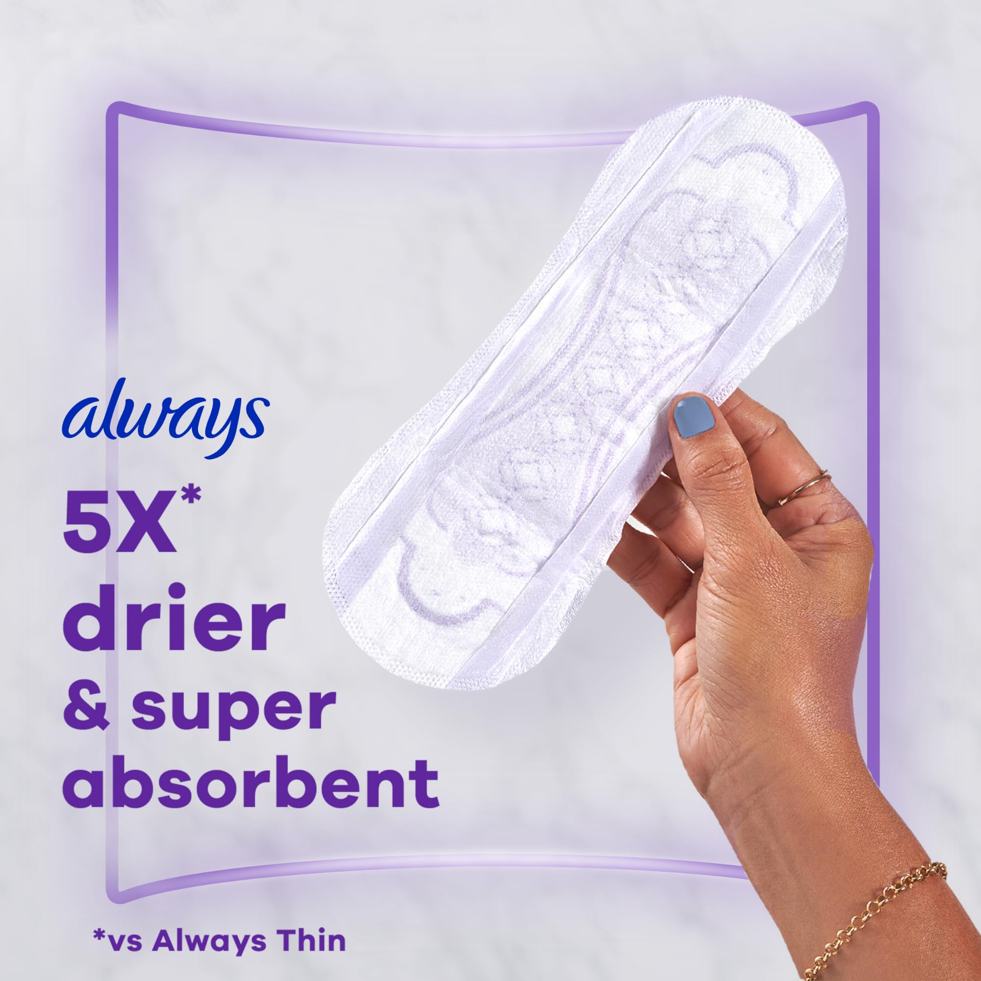 Always 3-in-1 Xtra Protection, Daily Liners for Women, Extra Long, with Leakguard + Rapid Dry, Deodorizing, 48 Count x 3 Packs (