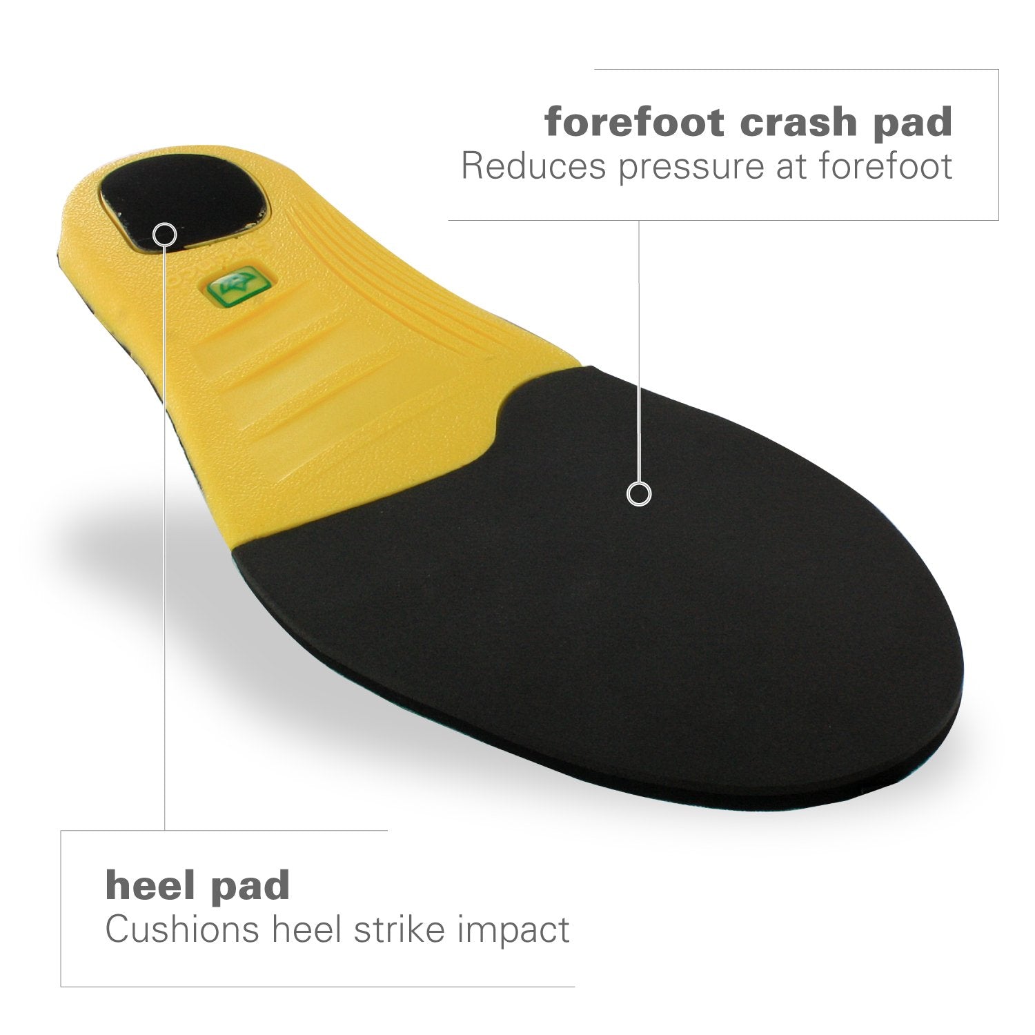 Spenco Polysorb Heavy Duty Maximum All Day Comfort and Support Shoe Insole Womens 9-10 / Mens 8-9