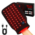 QILOFU Red Light Therapy for Hands, 360 DualSided 100 LED Glove