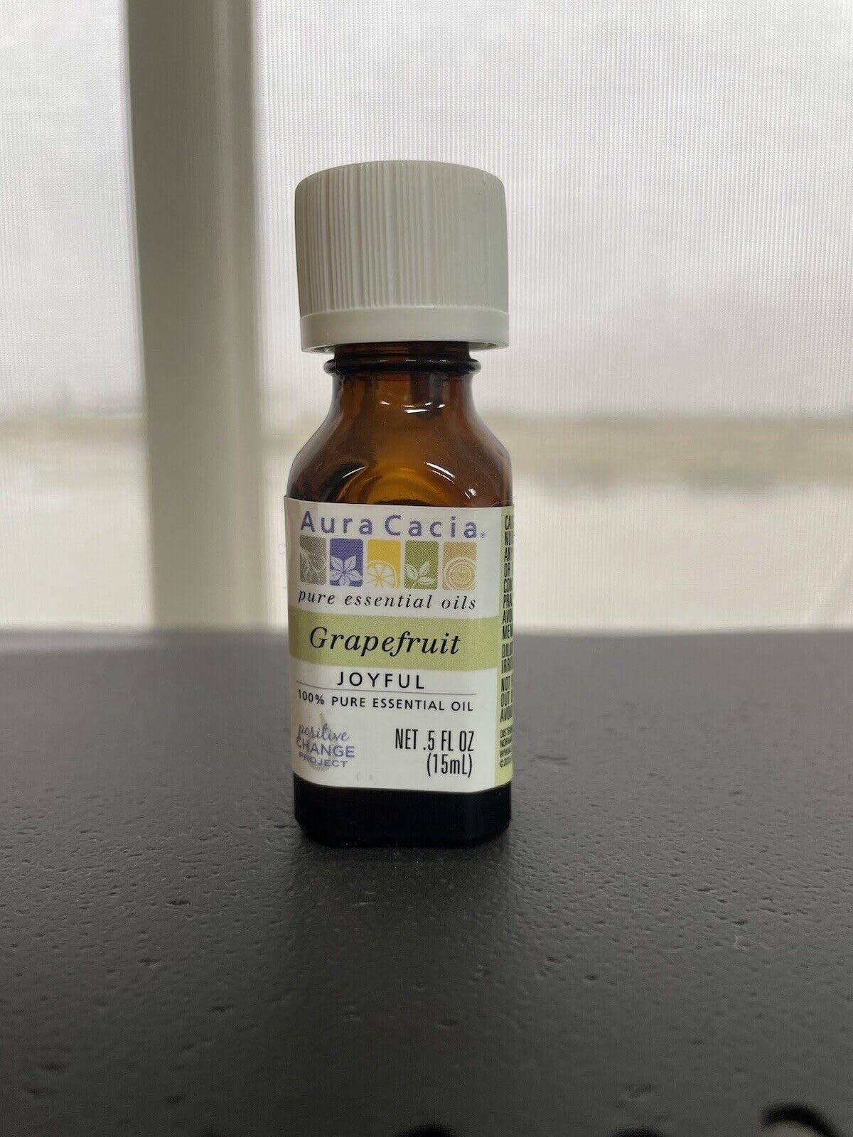 Aura Cacia Essential Oil, Grapefruit 0.50 oz (Pack of 6)