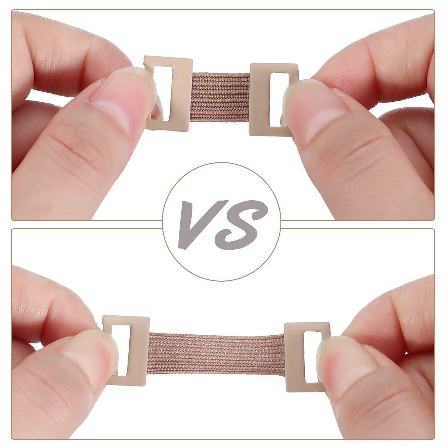 50 Pieces Elastic Bandage Wrap Clips Stretch Metal Clips Replaceable with Plastic Storage Box for Various Types Bandages