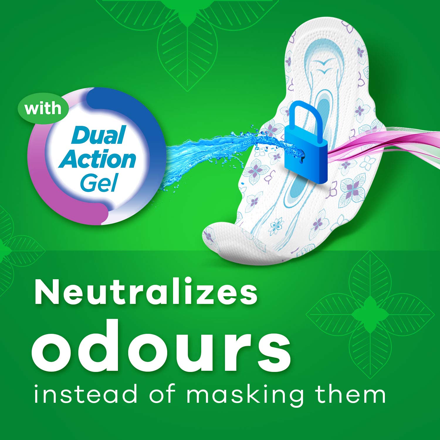 Whisper Ultra Clean Sanitary Pads for Women, XL 8 Napkins