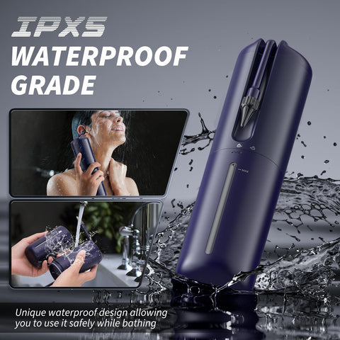 Ear Wax Removal - Electric Ear Irrigation Flushing System, Water Powered Ear Cleaner with 4 Pressure Modes, Safe and Effective E