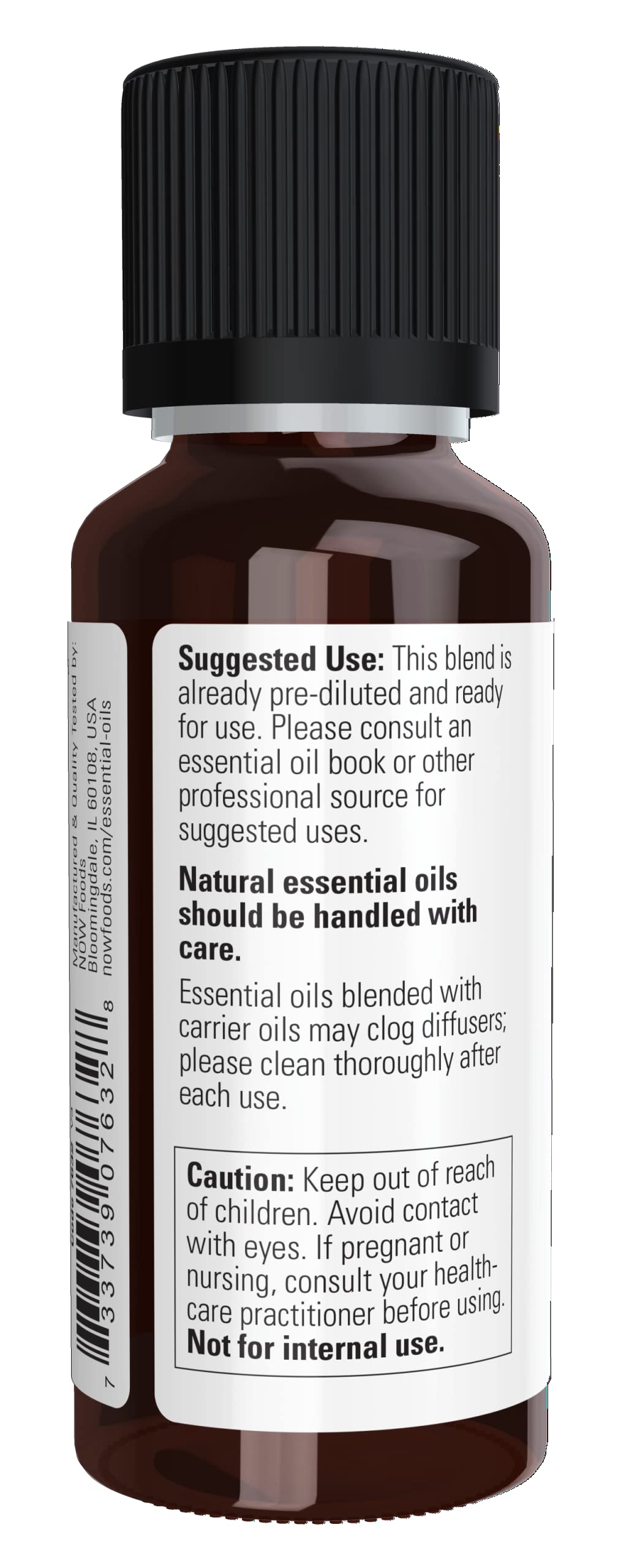 NOW Essential Oils, Helichrysum Oil Blend, Soothing Aromatherapy Scent, Steam Distilled, 100% Pure, Vegan, Child Resistant Cap,