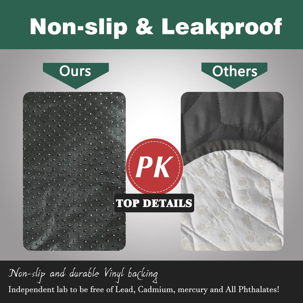 Waterproof Seat Protector Pads Washable Chair Pads for Incontinence Reusable Pee Pads for Adults Kids Non-Slip Chair Protectors