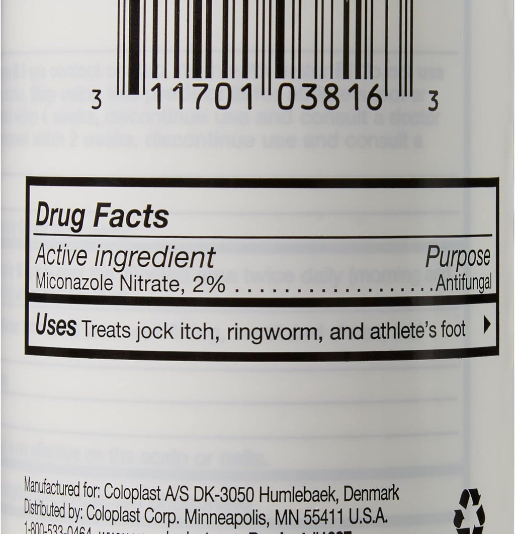 Micro-Guard 2% Miconazole Nitrate Powder Antifungal 3 oz. Shaker Bottle