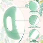 BBTO Gua Sha Massage Tool with Handle Resin Massage Tools Lymphatic Drainage Massager Body Shaping Gua Sha Tools for Full Body M