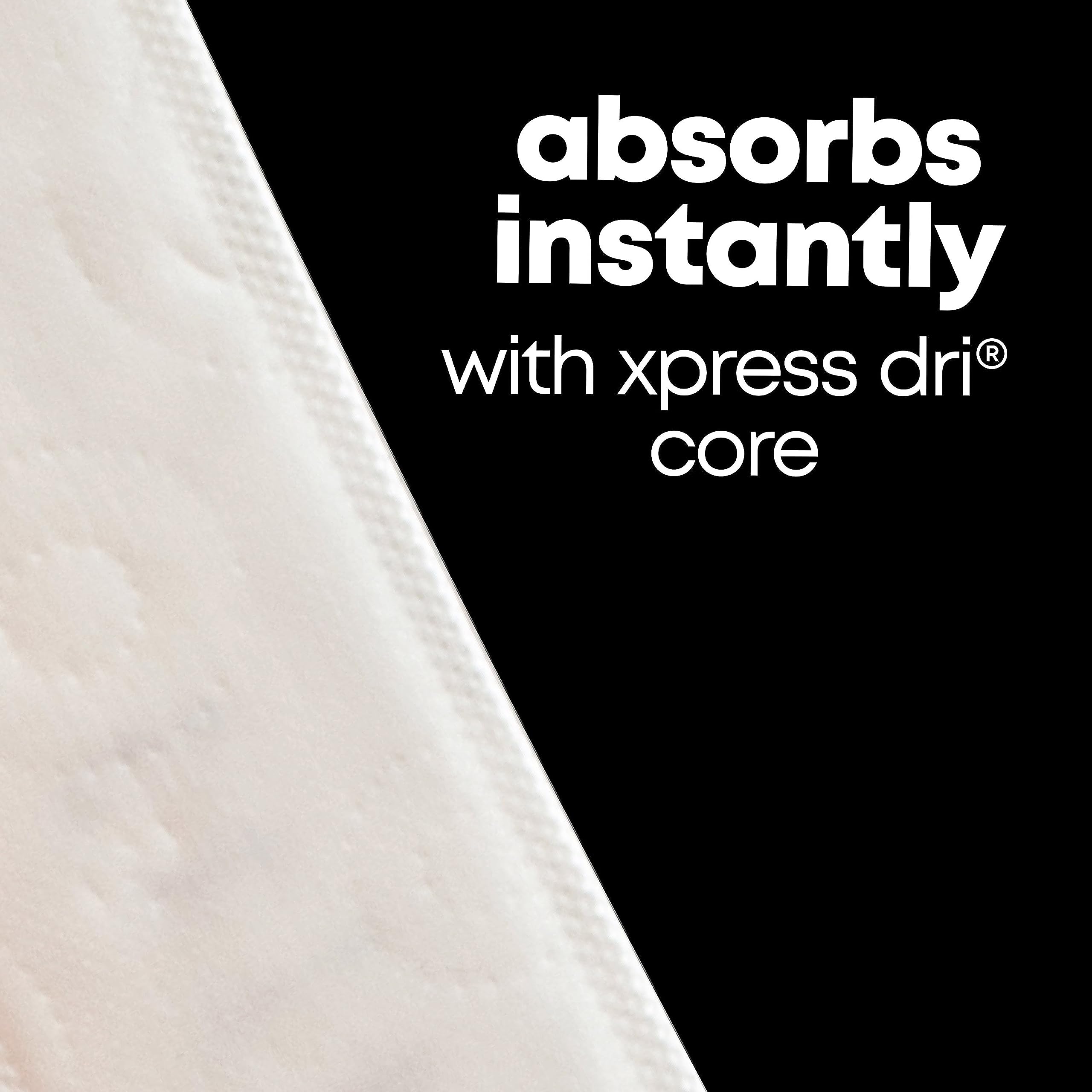 U by Kotex Clean & Secure Panty Liners, Light Absorbency, Long Length, 96 Count (Packaging May Vary)