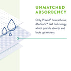 Underpad Prevail Super, 30 X 30, Heavy Absorbency, Up-100 - Case of 100