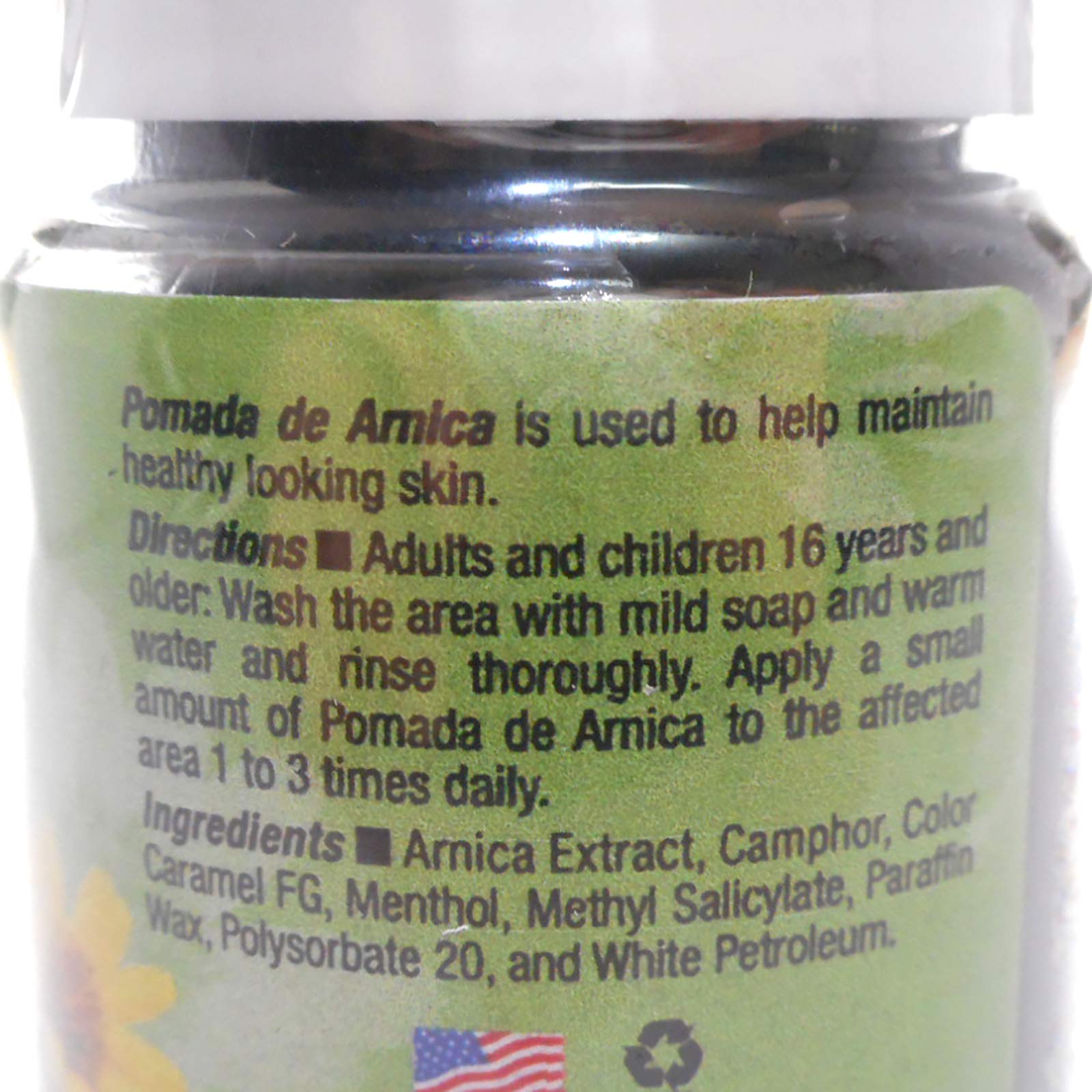 Arnica Black Ointment 2 oz Bruises Cramps Arthritis Muscle QTY-3