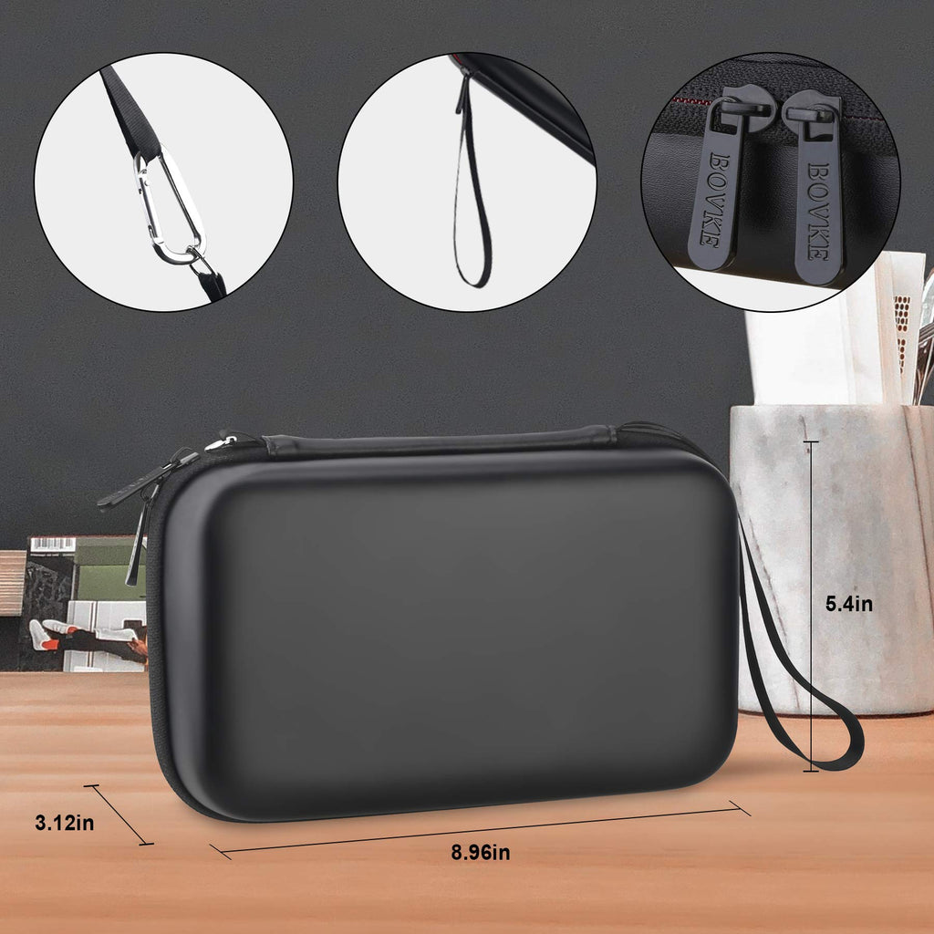 BOVKE Diabetic Supplies Travel Case for Diabetic Testing Kit, Glucose Meter Storage Case for Insulin Pens, Glucose Meters, Test