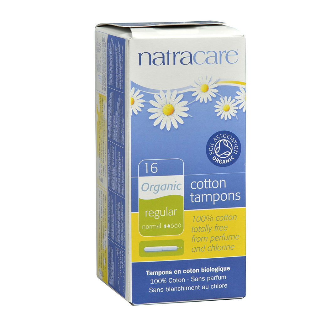 Natracare Tampons Reg with Applictr 16 ct (Multi-Pack of 5 boxes)