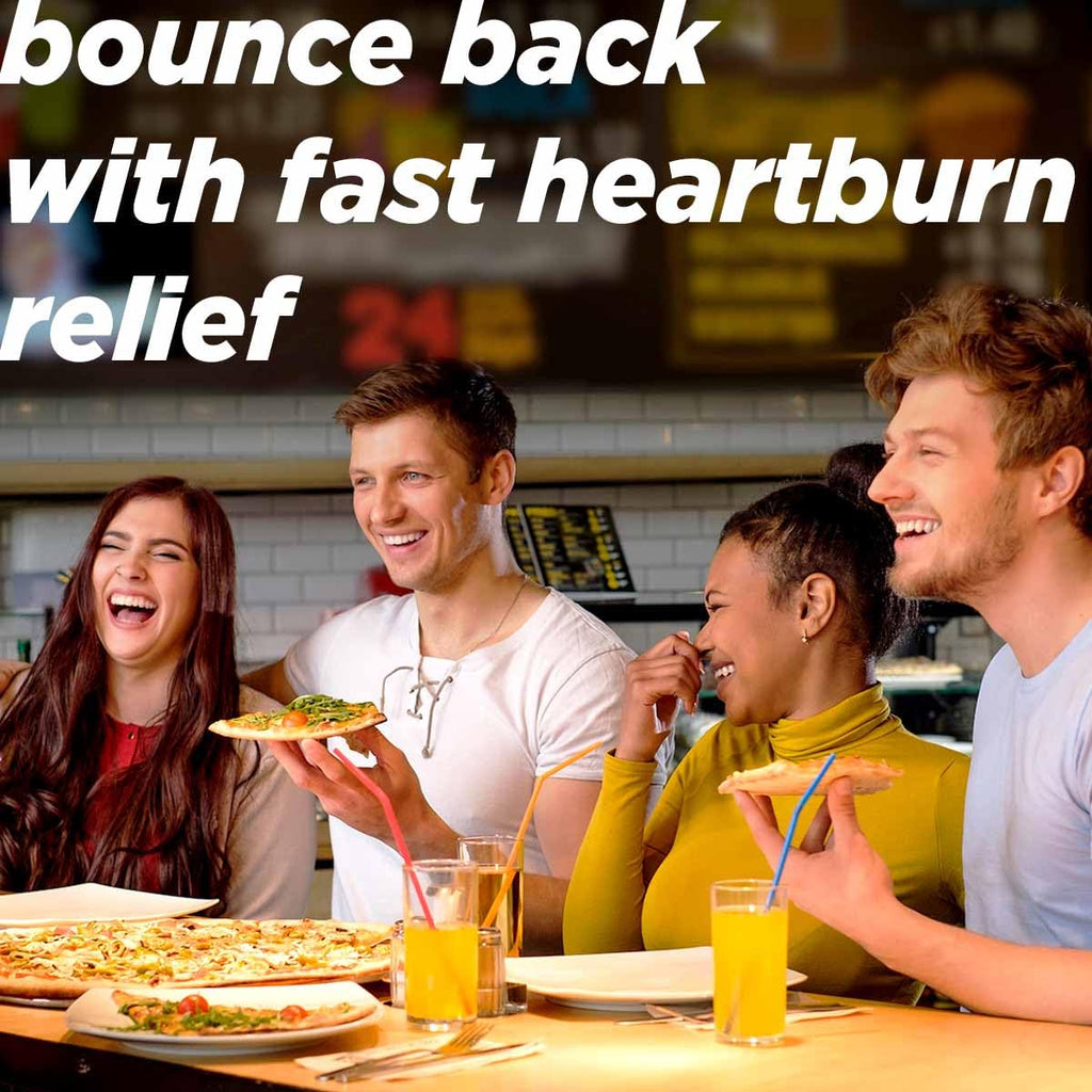 Alka-Seltzer Heartburn Relief Lemon Lime Flavor Effervescent Tablets, 4-in-1 Relief from Heartburn, Sour Stomach, Acid Indigesti