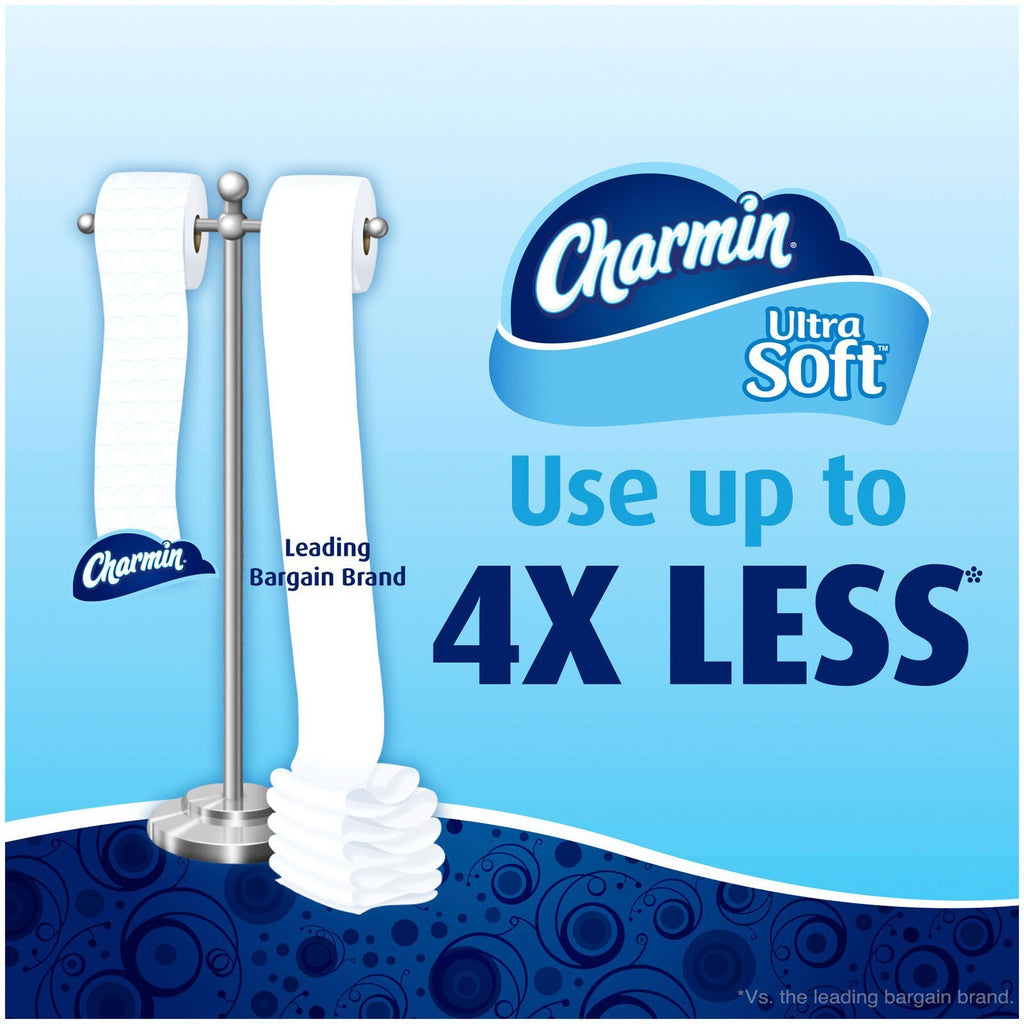 Charmin Ultra Soft Toilet Paper, Bath Tissue, Mega Roll, 6 Count