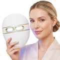 F FIWENE HSA FSA Red Light Therapy for Face Mask  LED Face Mask with Red Blue & Infrared Light for AntiAging, Acne Treatment, 