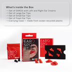 Motorcycle Ear Plugs - High Fidelity Reusable Noise Reduction Ear Plugs for Motorcycle Riding - Comfortable, Durable Hearing Pro