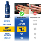 Gloves In A Bottle Psoriasis Eczema Relief Cream - Shielding Lotion for Women, Men, Baby - Cracked Hands Repair Cream - Dermatit