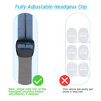 Airfit P10 / N30 Headgear Strap Upgraded Replacement Straps Fully Adjustable Design Quickfit Elastic - Fit for Resmed P10 / N30