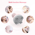 COMFIER Scalp Massager for Hair Growth, Waterproof & Full Body Kneading, 84 Massage Nodes, Handheld Head Scratcher, Cat Massager