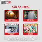BleedStop First Aid Powder for Blood Clotting, Trauma Kit, Blood Thinner Patients, Camping Safety, and Survival Equipment for Mo