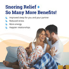 ZQuiet Anti-Snoring Mouthpiece Solution, 2 Size Comfort System Starter Kit + Nasal Dilator (2 Pack / 30 Day Supply) - Made in US