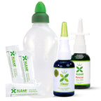 Xlear Dry Nose Relief Kit, All Day Dry Nose Rescue Kit Including Xlear Nasal Spray with Xylitol, Xlear Rescue Nasal Spray, Xlear