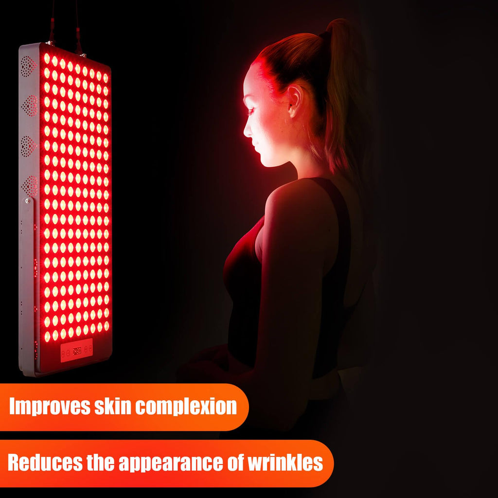 Red Light Therapy Device, Red 660nm & Near Infrared 850nm Infrared Light Therapy for Body, Light Therapy Panels for Full Body, 1