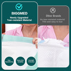 BIGGMED Tear-Resistant Chucks Pads Disposable 60 x 36 20 Count Underpads Extra Large Incontinence Bed Pads Heavy Duty Absorbency