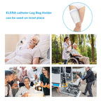 ELERA 2PCs Urine Bag Holder Carer, Comfortable Foley Leg Bag Sleeves Urinary Incontinence Supplies (Medium)