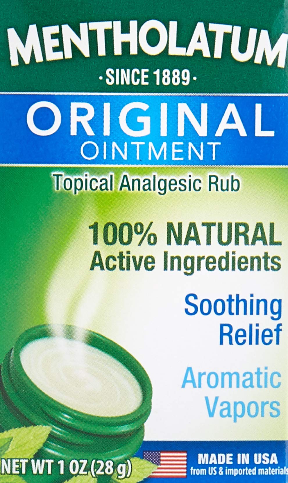 Mentholatum Ointment Jar 1 oz (Pack of 6)
