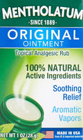 Mentholatum Ointment Jar 1 oz (Pack of 6)