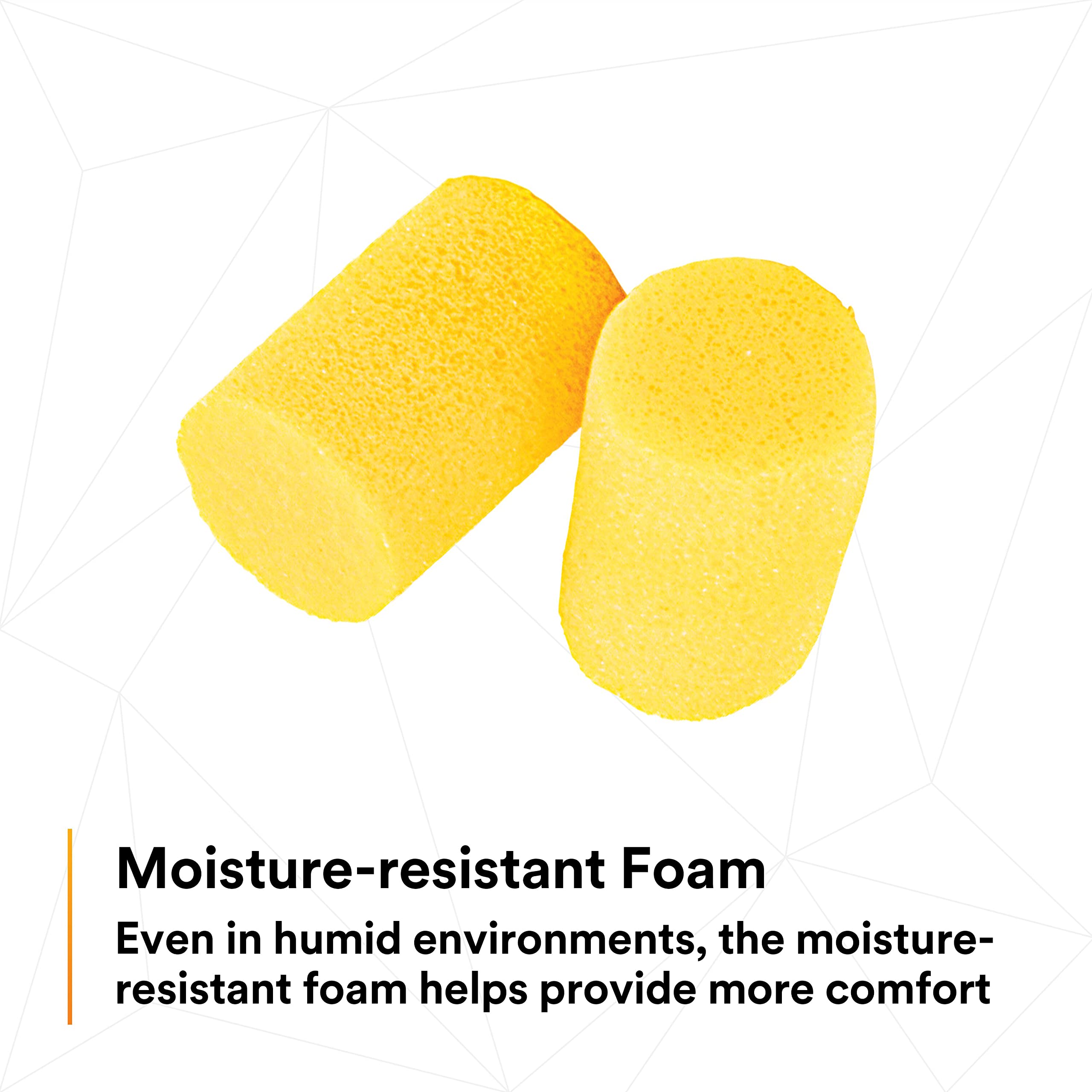 3M Ear Plugs, E-A-R Classic 312-1201, 200 Pairs of Disposable Earplugs, 1 Pair/Poly Bag, Uncorded, Noise Reduction Rating 29 dB