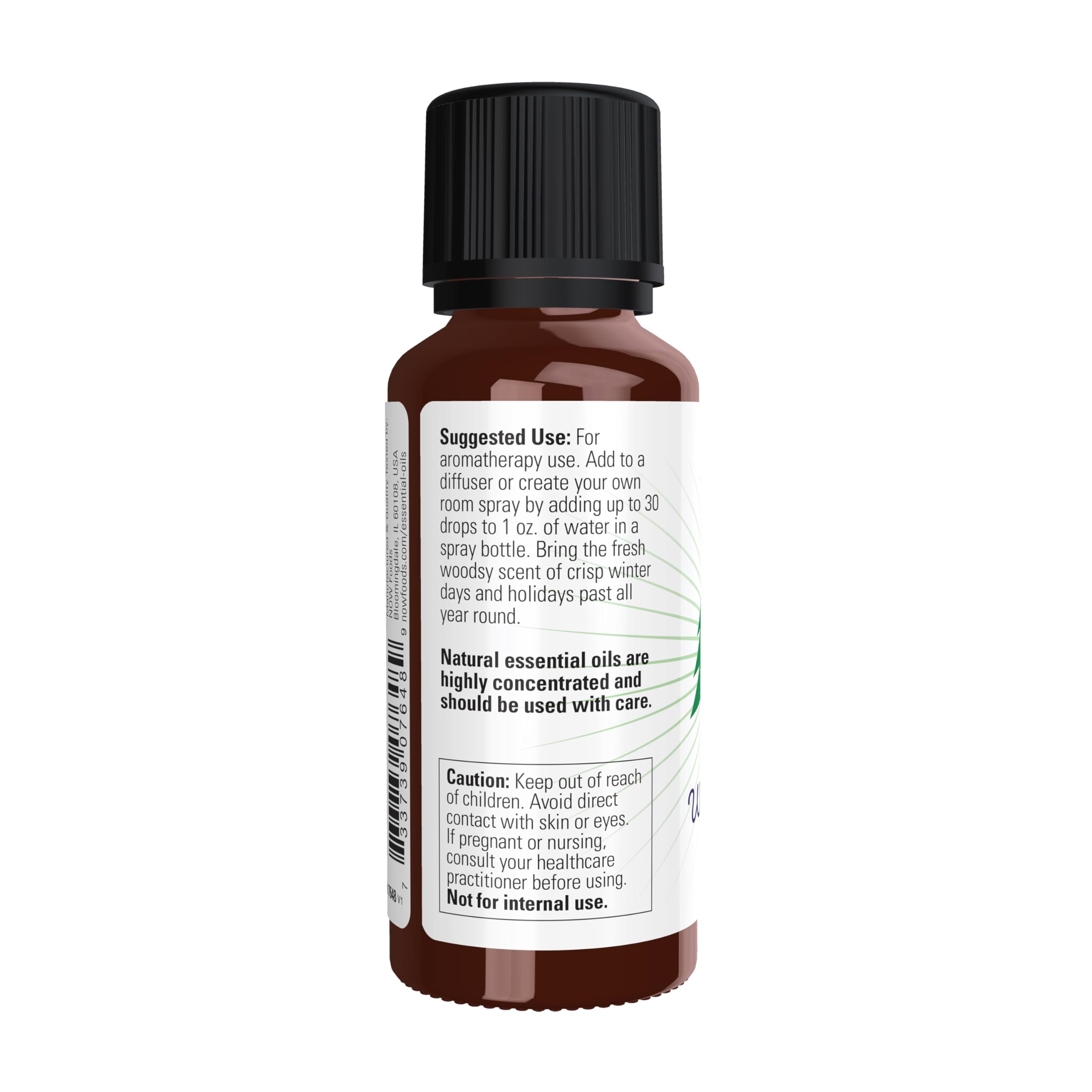 NOW Essential Oils, Woodland Walk Oil Blend, Calming Attributes with a Fresh and Woodsy Scent, Steam Distilled, 1-Ounce