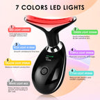 Red-Light-Therapy-for-Face and Neck with 7 Color (Silver)