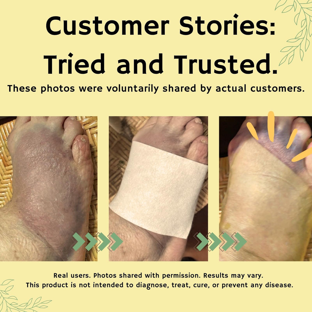 Amor Turmeric & Curcumin Topical Relief Patch - Natural Botanical Formula for Daily Comfort, Post-Workout Recovery, Muscle Soren