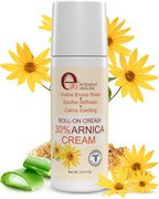 e70 Arnica Roll On - Arnica Cream to Remove Bruises & Soothe Sore Muscles & Joints with 30% Arnica Montana, Hyaluronic Acid & L-