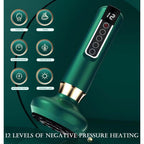 Electric Anti Cellulite Massage Tool, Handheld Cellulite Massager, Suction Massage with 12 Modes, Intelligent Cupping Massager f