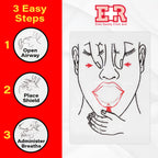 Ever Ready First Aid CPR Face Shield fits Adults, Children and Infants - 20 Pack
