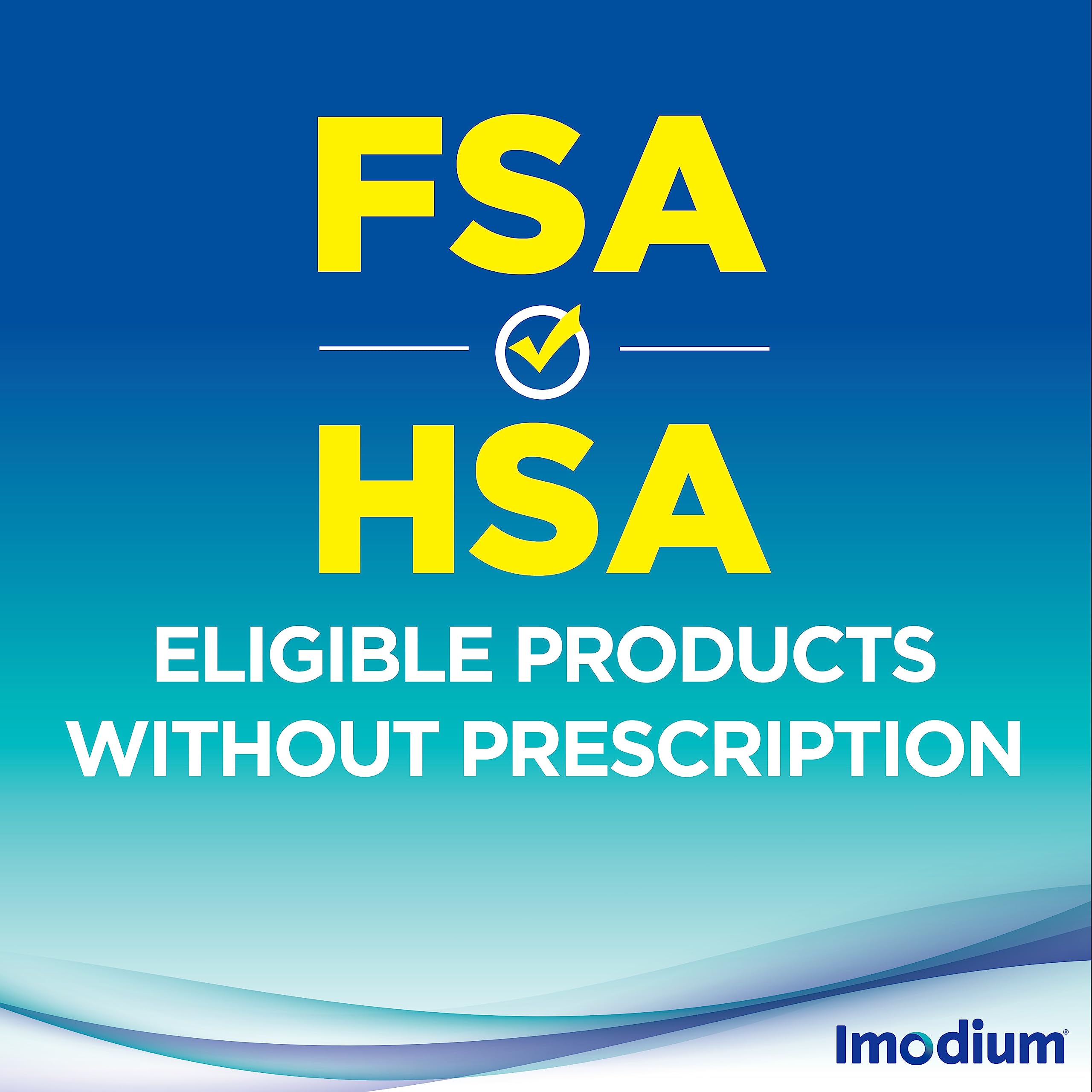 Imodium Multi-Symptom Relief Caplets with Loperamide Hydrochloride & Simethicone, Anti-Diarrheal Medicine for Treatment of Diarr