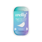 Welly Bandages - Biggie Face Savers, Hydrocolloid Acne Blemish Patch, Adhesive, Large Spot Shape for Chin, Nose, and Forehead, C