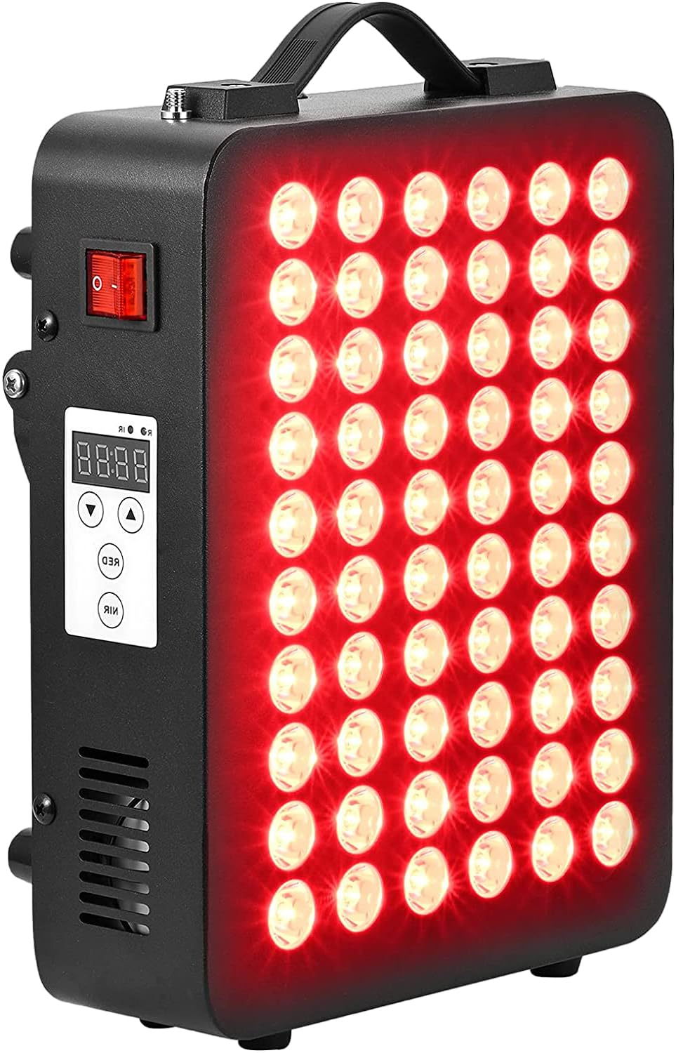 supersred Red Light Therapy Panel, Infrared Red Light Therapy Lamp for Body with Stand, Medical Grade 660nm and 850nm Near Infra